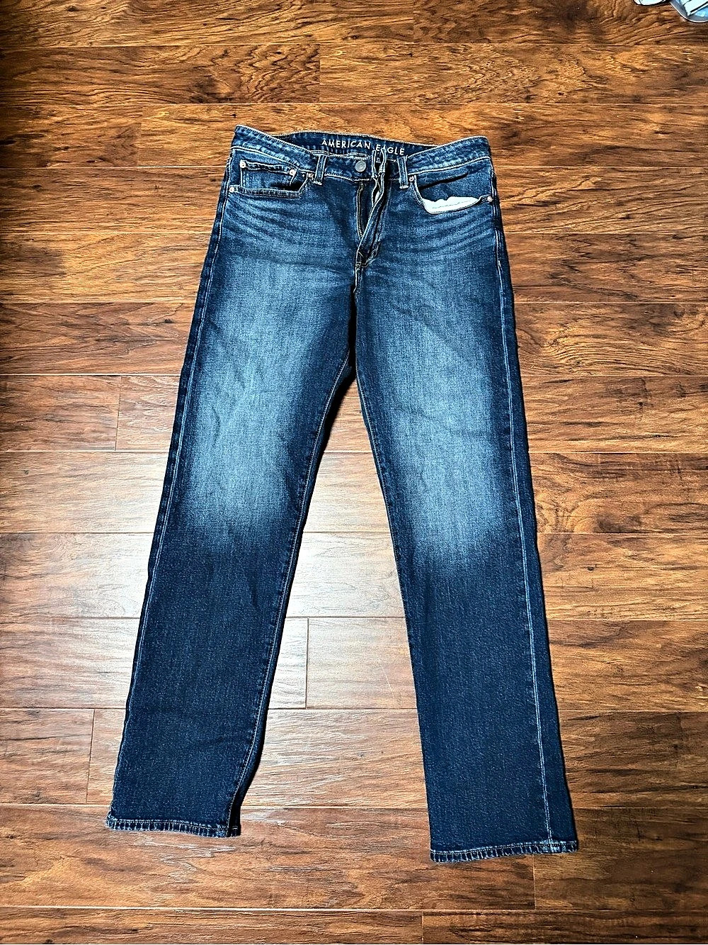 American Eagle Original Straight Leg Jeans in Blue Like New